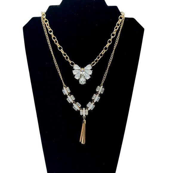 Jewelry - Double Strand Rhinestone Necklace